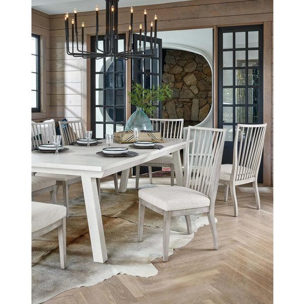 Home Fashion Bowen Arm Chair Dove Wing/Weathered Gray Set Of 2