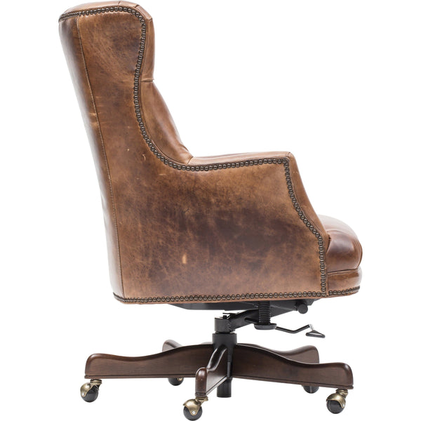 Home Fashion Bradley Executive Leather Office Chair Parthenon Temple