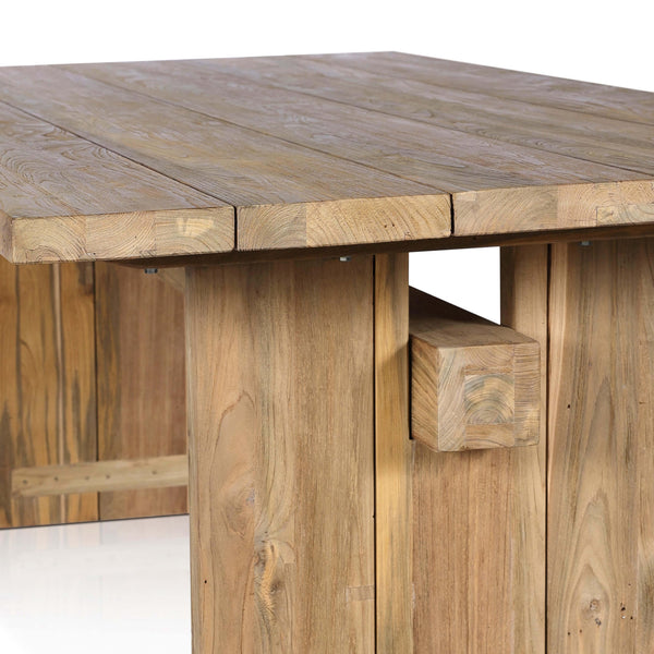 Home Fashion Brandy Outdoor Dining Table Natural By Four Hands
