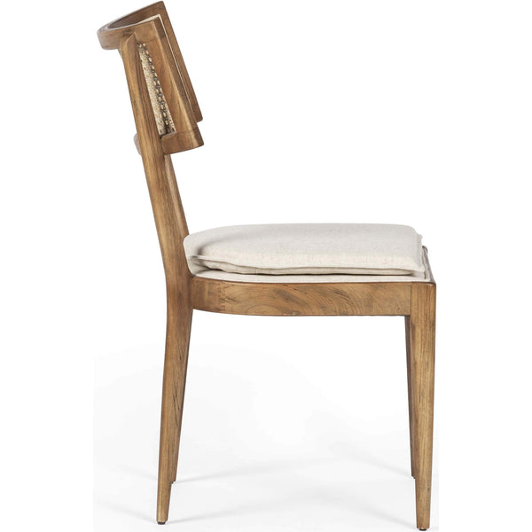 Home Fashion Britt Dining Chair Toasted Nettlewood Set Of 2 By Four Hands