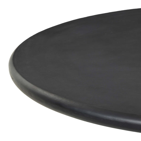 Home Fashion Brixton Outdoor Round Dining Table Distressed Bronze By Four Hands