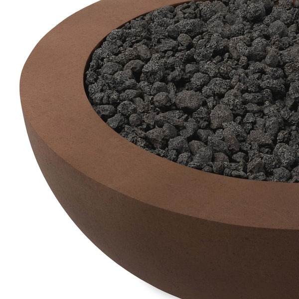 Home Fashion Bronson Outdoor Fire Table Clay Concrete By Four Hands