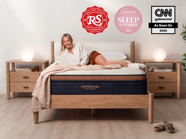 Home Fashion Brooklyn Bedding Copperflex Pro Hybrid Mattress