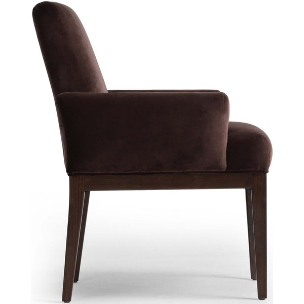Home Fashion Bryland Dining Arm Chair Surrey Cocoa By Four Hands