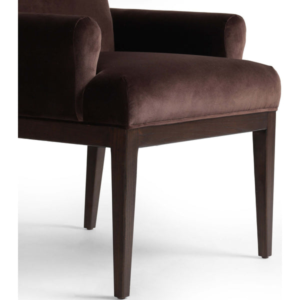 Home Fashion Bryland Dining Arm Chair Surrey Cocoa By Four Hands