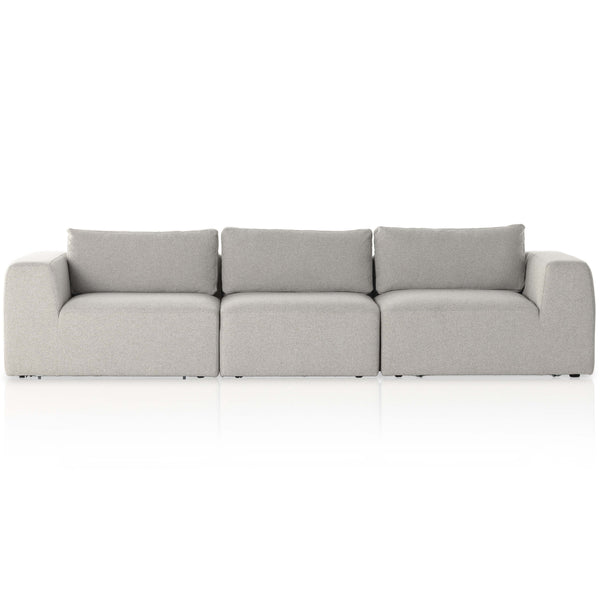 home fashion Brylee 3 Piece Sectional Torrance Silver by Four Hands