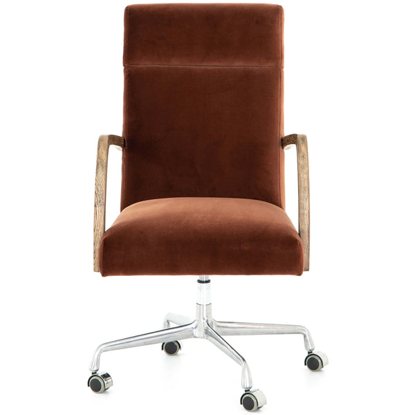 Home Fashion Bryson Desk Chair Auburn By Four Hands