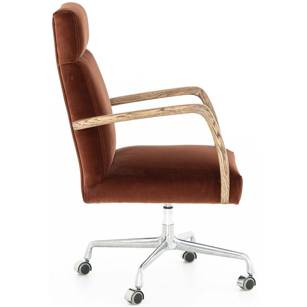 Home Fashion Bryson Desk Chair Auburn By Four Hands