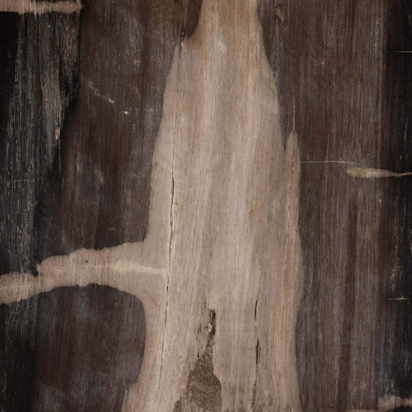 Home Fashion Buck End Table Dark Petrified Wood By Four Hands