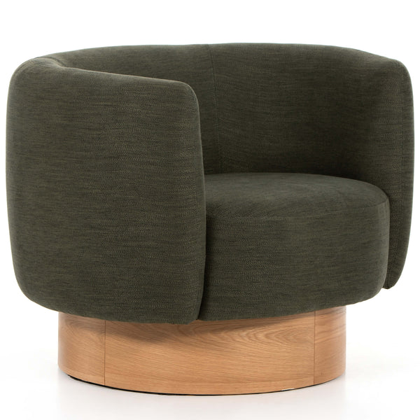 home fashion Calista Swivel Chair Atlantis Moss by Four Hands