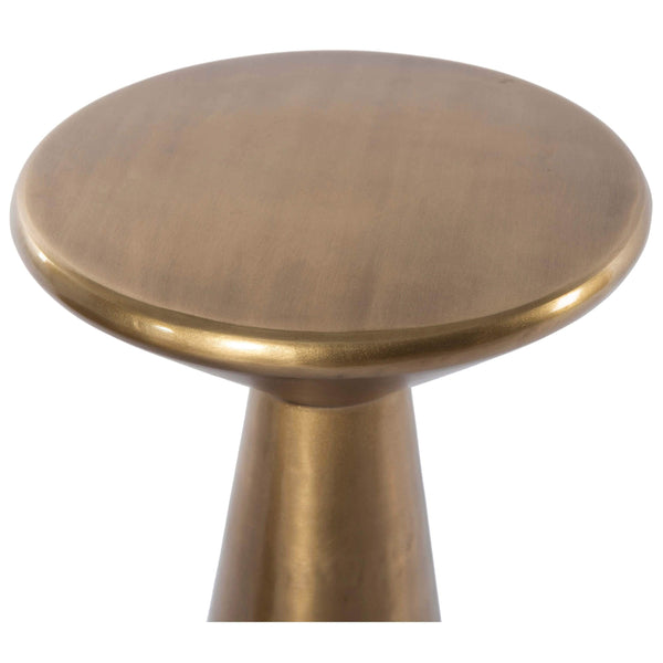 Home Fashion Cameron Accent Table Ombre Antique Brass Set Of 2 By Four Hands