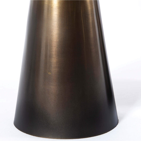 Home Fashion Cameron Accent Table Ombre Antique Brass Set Of 2 By Four Hands