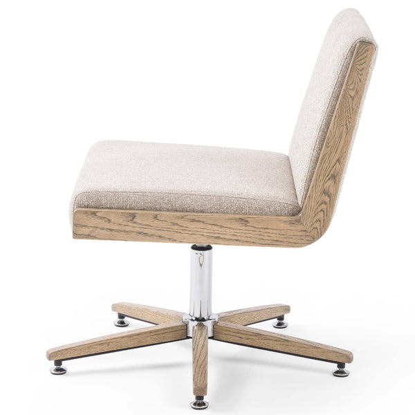 Home Fashion Carla Desk Chair Light Camel By Four Hands