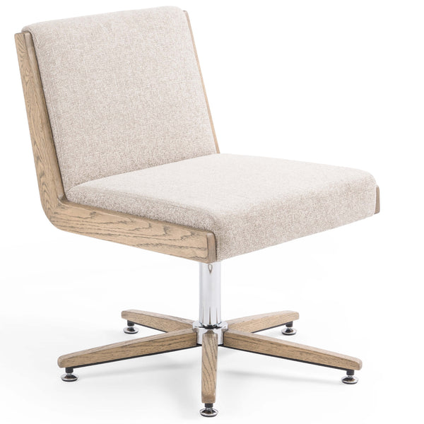 home fashion Carla Desk Chair Light Camel by Four Hands