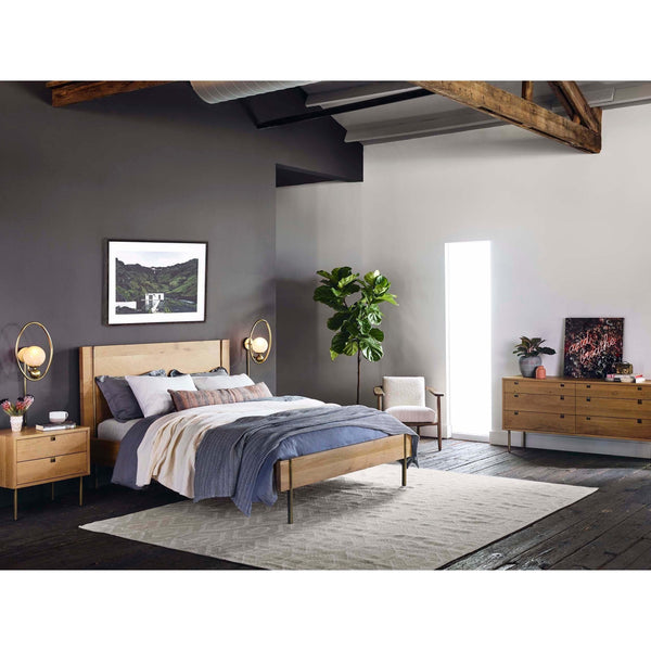 Home Fashion Carlisle 6 Drawer Dresser Natural Oak By Four Hands