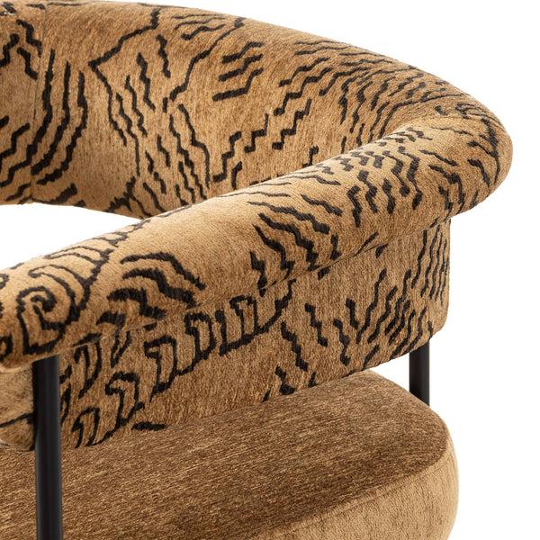 Home Fashion Carrie Dining Chair Dharma Ochre Set Of 2 By Four Hands