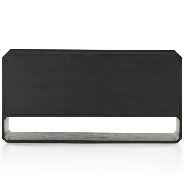 Home Fashion Caspian 6 Drawer Dresser Black Ash Veneer By Four Hands