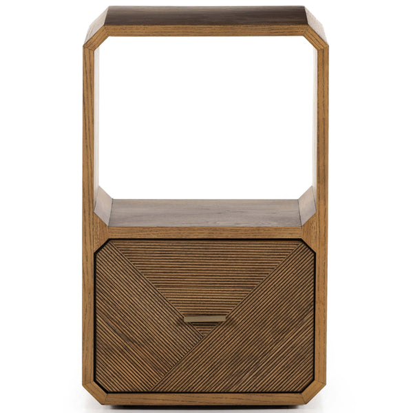 Home Fashion Caspian End Table Natural Ash By Four Hands
