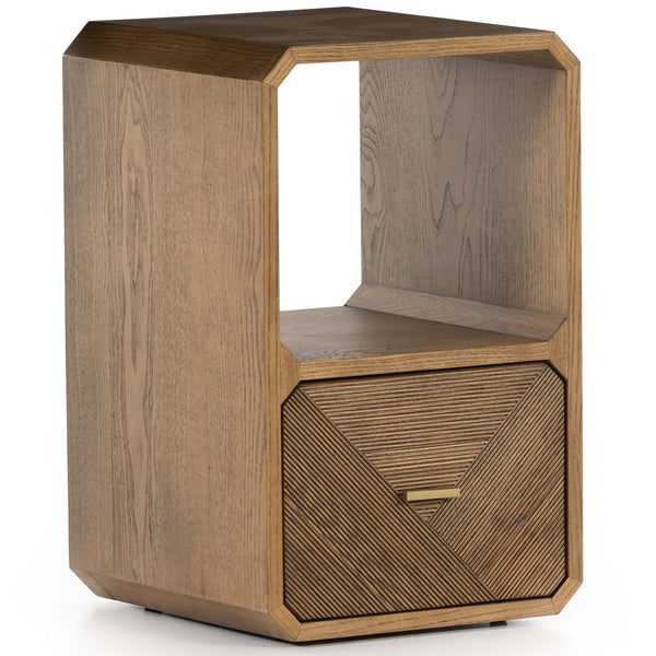home fashion Caspian End Table Natural Ash by Four Hands