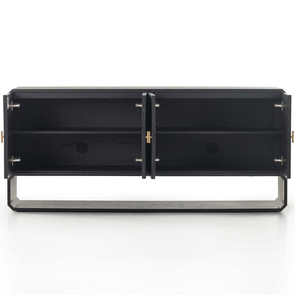 Home Fashion Caspian Sideboard Black Ash Veneer By Four Hands