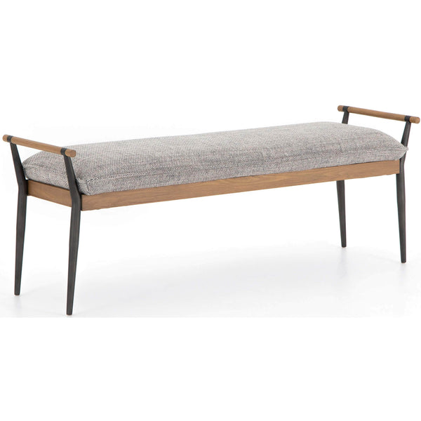 home fashion Charlotte Bench Thames Raven by Four Hands