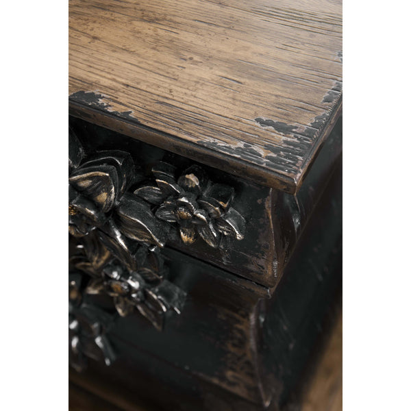 Home Fashion Charmant Bachelorette Chest Porte Noir