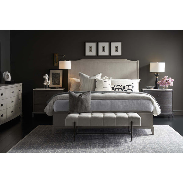 Home Fashion Coalesce 3 Drawer Nightstand Ravenwood