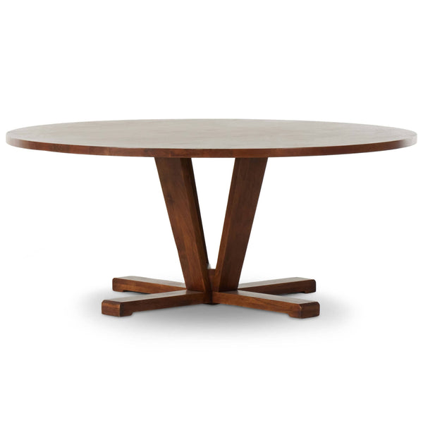 home fashion Cobain 72" Round Dining Table Reclaimed Mango by Four Hands