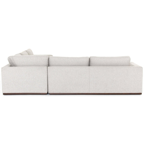 Home Fashion Colt 3 Piece Sectional Aldred Silver By Four Hands