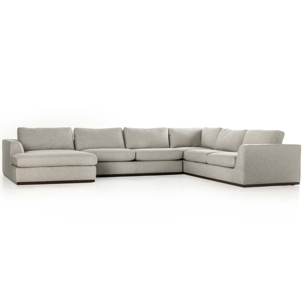 home fashion Colt 4 Piece Sectional Aldred Silver by Four Hands