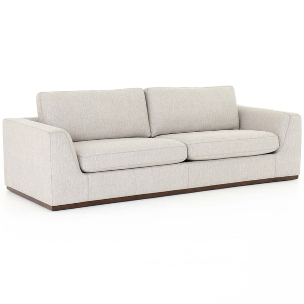 Home Fashion Colt 98" Sofa Aldred Silver By Four Hands