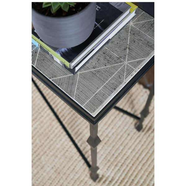 Home Fashion Commerce & Market Screen Print Top Console