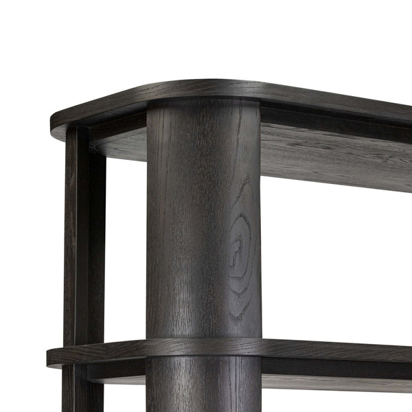 Home Fashion Connell Bookcase Worn Black By Four Hands