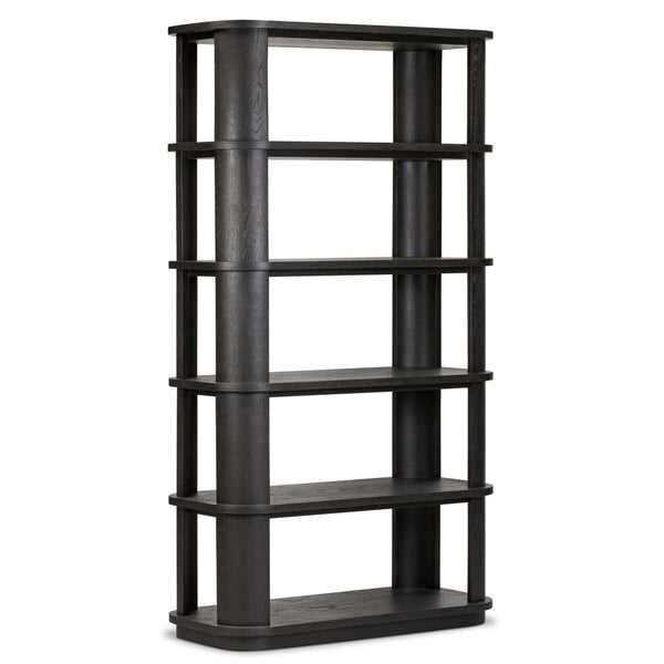home fashion Connell Bookcase Worn Black by Four Hands