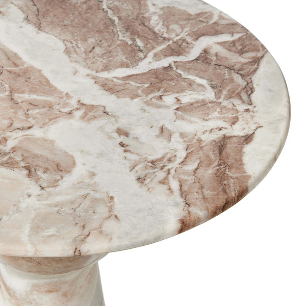 Home Fashion Connie End Table Sawar Marble By Four Hands
