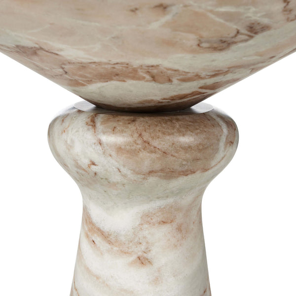 Home Fashion Connie End Table Sawar Marble By Four Hands
