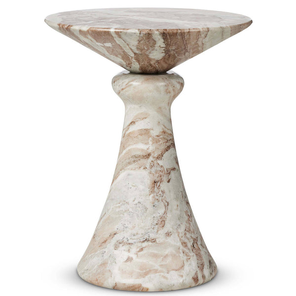 home fashion Connie End Table Sawar Marble by Four Hands