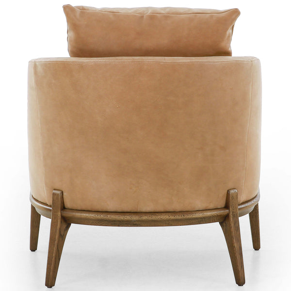Home Fashion Copeland Leather Chair Palermo Drift By Four Hands