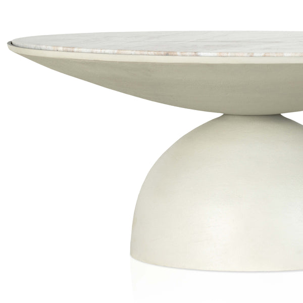 Home Fashion Corbett Coffee Table Matte White By Four Hands