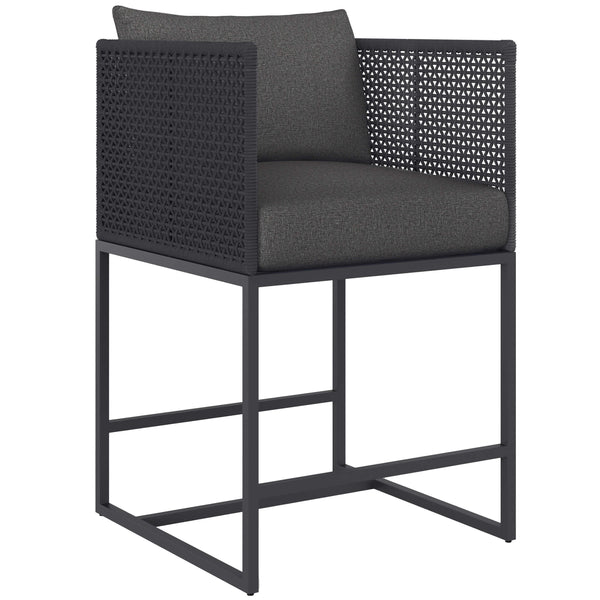home fashion Crete Outdoor Counter Stool Gracebay Grey