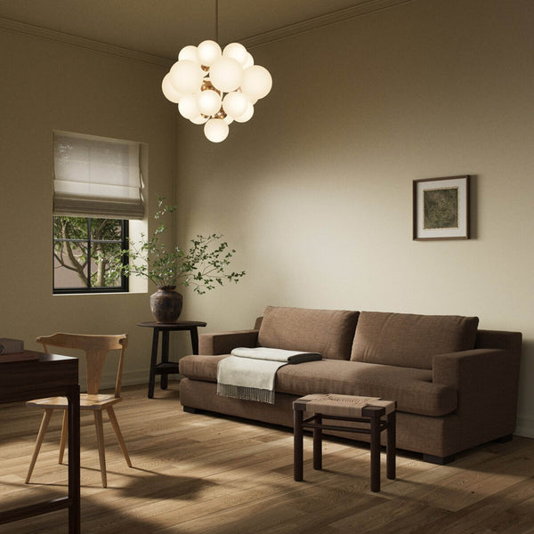 Home Fashion Crispin Sofa Nomad Mushroom By Four Hands