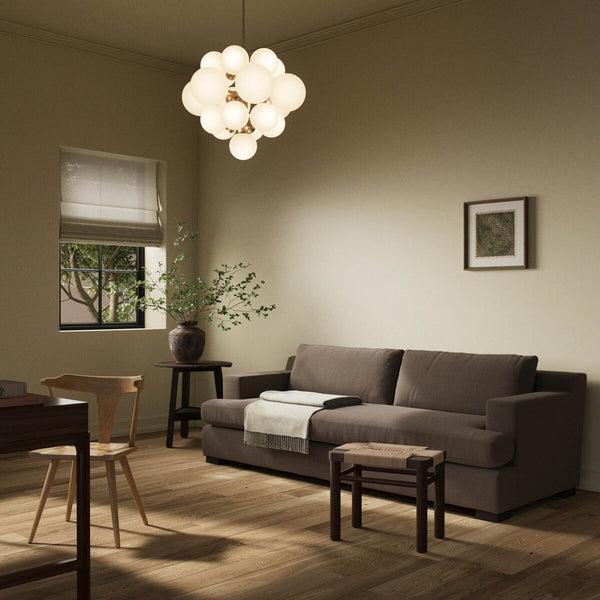 Home Fashion Crispin Sofa Savoy Coffee By Four Hands