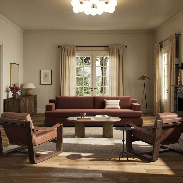 Home Fashion Crispin Sofa Surrey Auburn By Four Hands