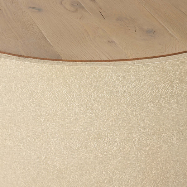 Home Fashion Crosby Round Coffee Table Light Cream By Four Hands