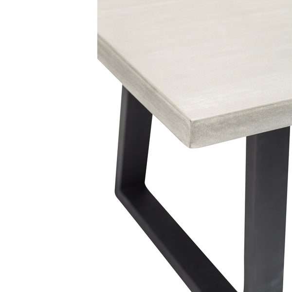 Home Fashion Cyrus Rectangular Dining Table Grey By Four Hands