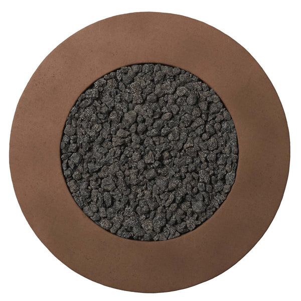 Home Fashion Damian Outdoor Propane Fire Table Clay Concrete By Four Hands