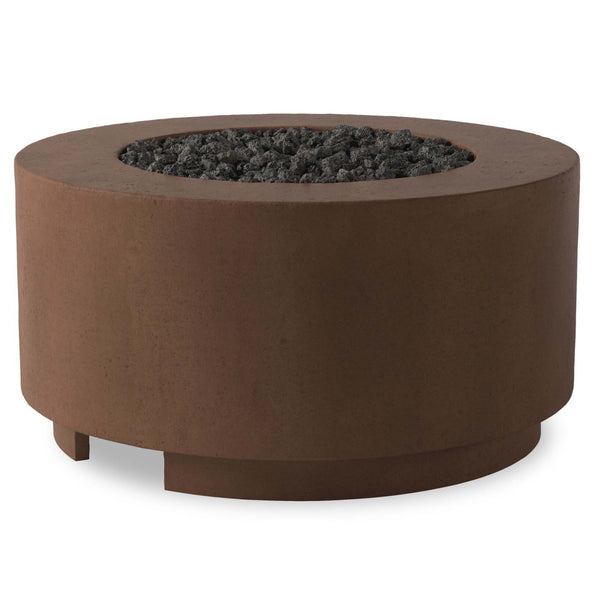 home fashion Damian Outdoor Propane Fire Table Clay Concrete by Four Hands