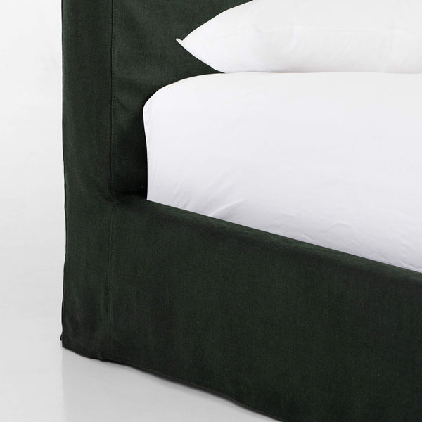 Home Fashion Daphne Slipcover Bed Brussels Pine By Four Hands