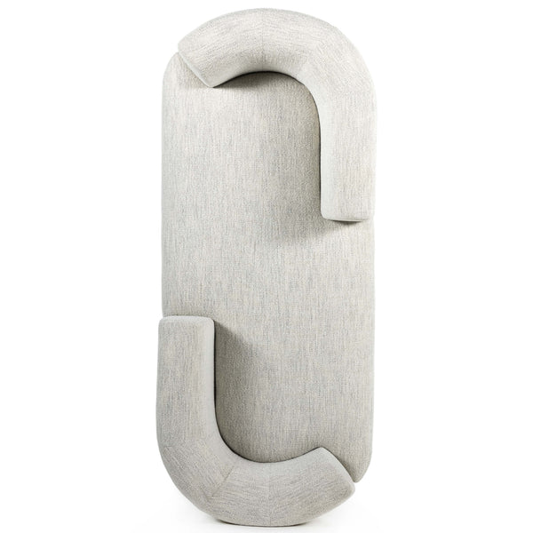 Home Fashion Deandra Tete A Tete Chaise Merino Cotton By Four Hands