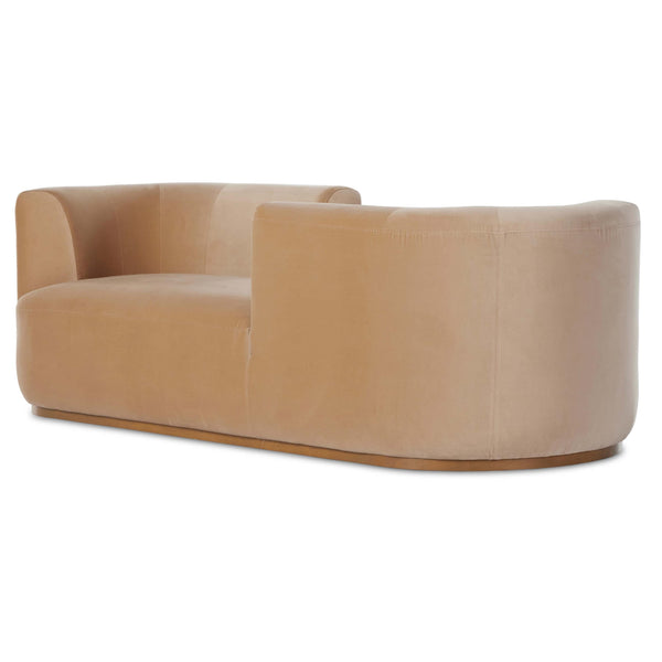 home fashion Deandra Tete a Tete Chaise Surrey Camel by Four Hands